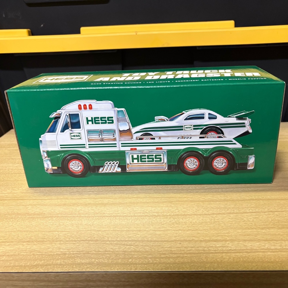Hess Toy Truck and Dragster